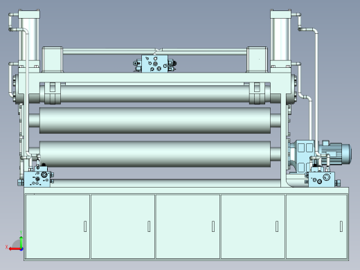 板料向前输送设备（针对钢板卷料）后视缩略图