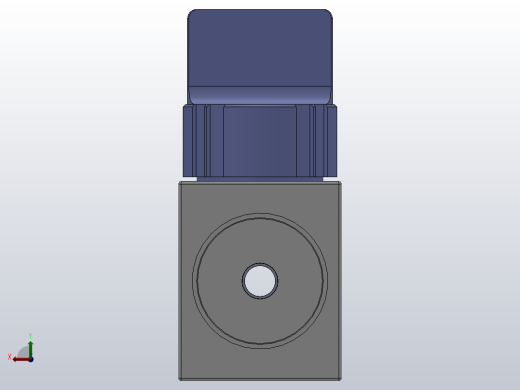 VHK系列P快速接头A快速接头二通三通手动阀[VHK3R-04F-04F]后视缩略图