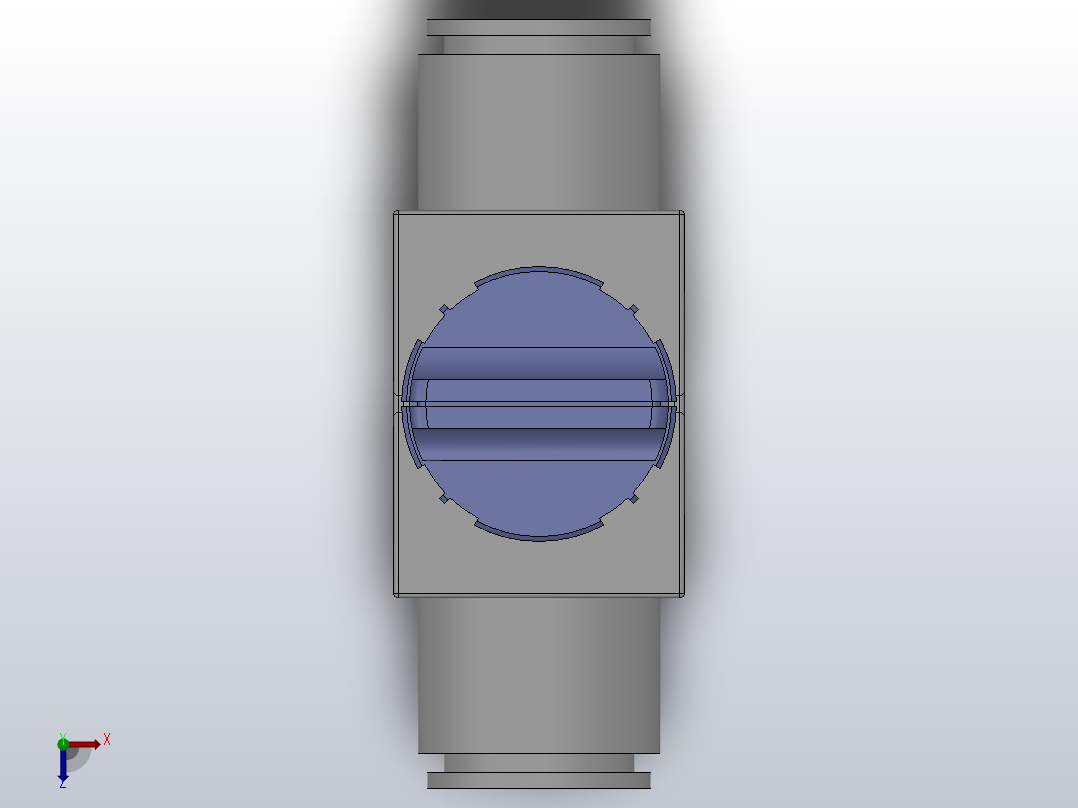 VHK系列P快速接头A快速接头二通三通手动阀[VHK3R-04F-04F]俯视图