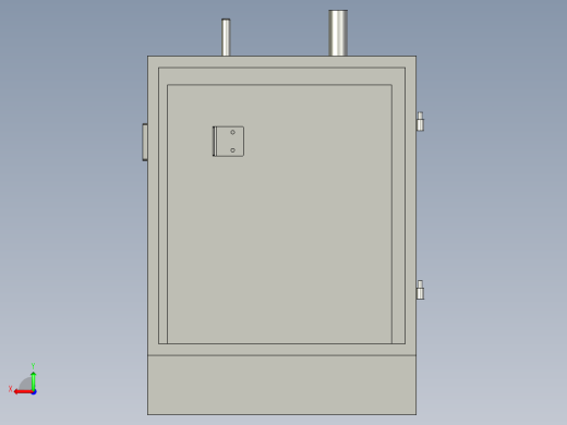 卡簧自动装配机构后视缩略图