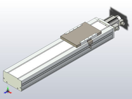 滚珠丝杠直线轴带导轨全封闭TPA-HCR-220D-3210C-L650-M-Y-P1K-N3