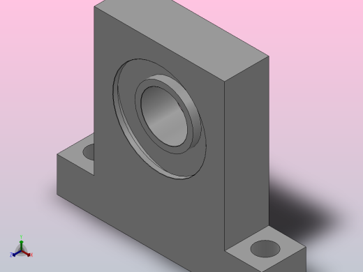 T型高度选择型轴承座组件_BTC-6204-2Z-50-A