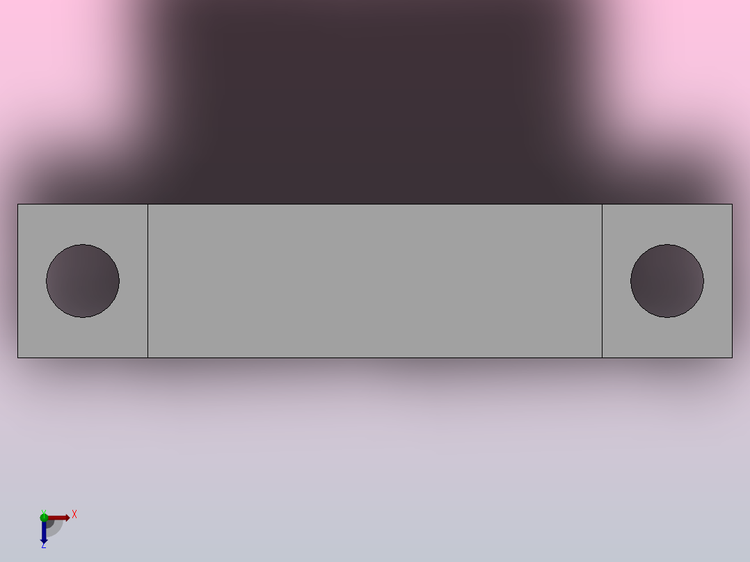 T型高度选择型轴承座组件_BTC-6204-2Z-50-A俯视图