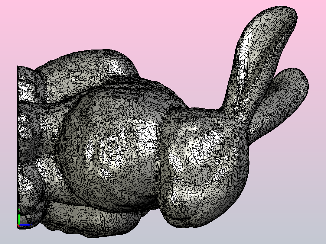 斯坦福的兔子FLATFOOT_StanfordBunny_jmil_HIGH_RES_Smoothed__repaired_左视图