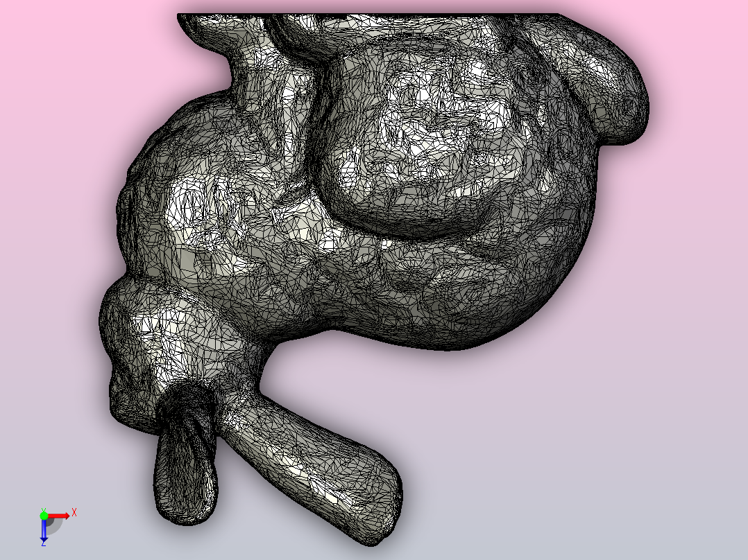 斯坦福的兔子FLATFOOT_StanfordBunny_jmil_HIGH_RES_Smoothed__repaired_俯视图