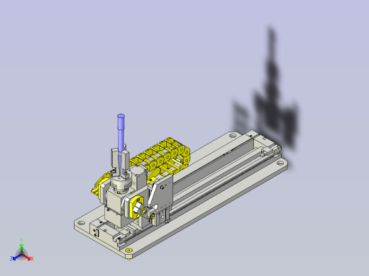 一种反转、自转夹具3D图纸