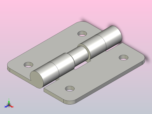 A系列螺钉安装型弹簧合页[PDASA-38]