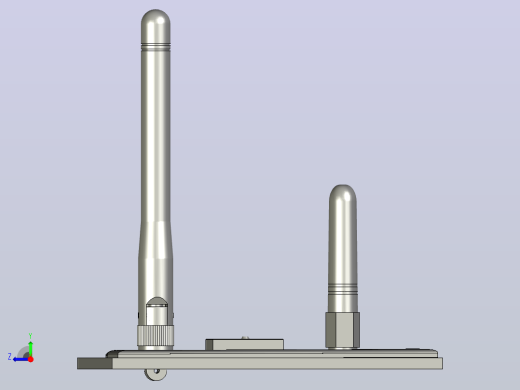 立方体卫星天线右视缩略图