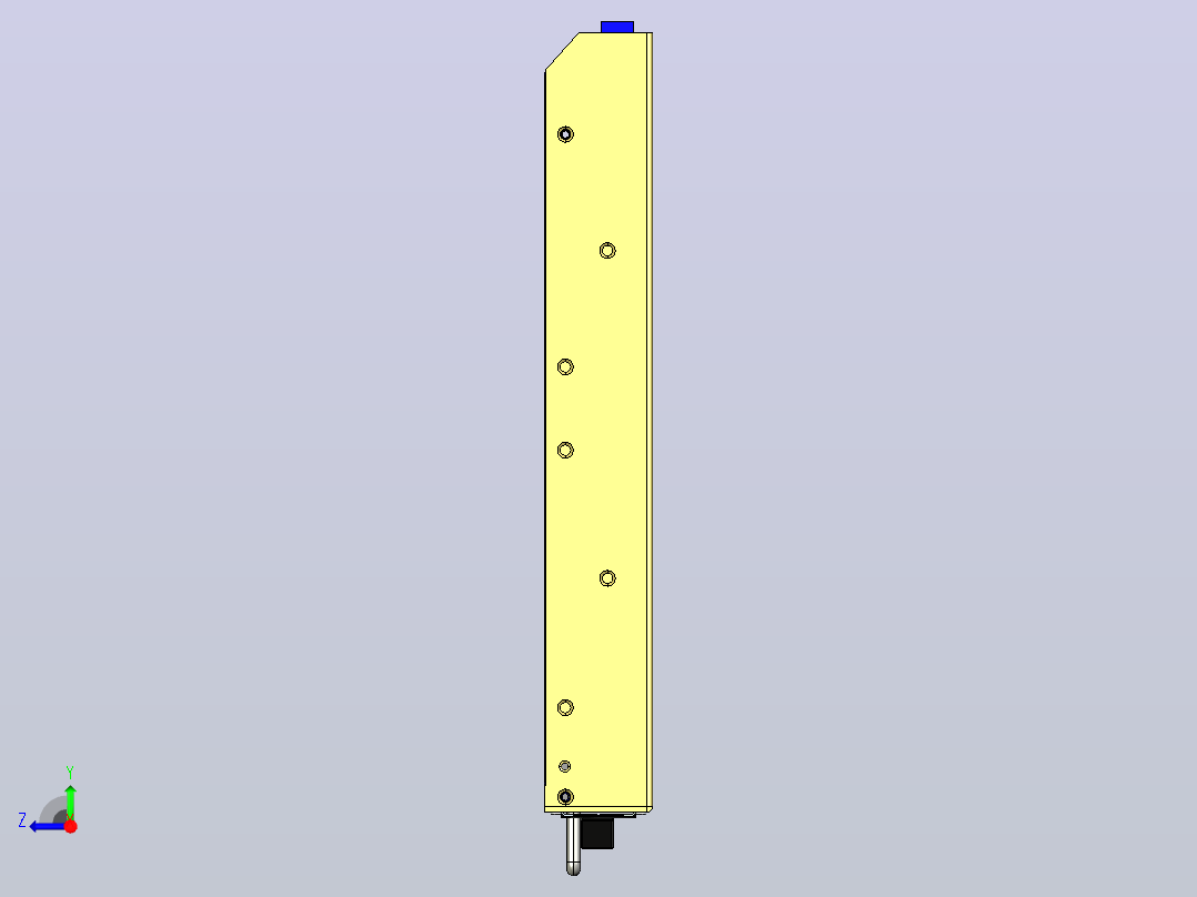 RCP-1000-3D反射板型传感器 ML100-55右视图