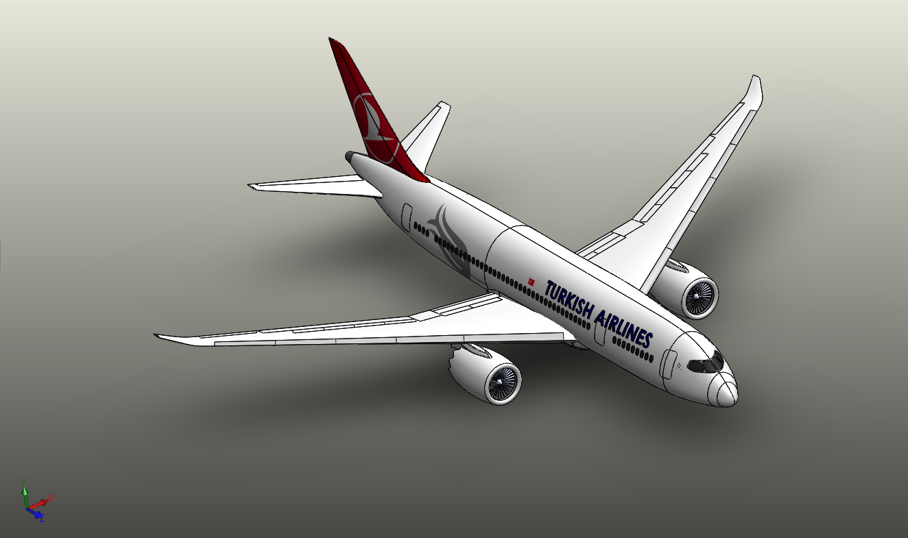 土耳其航空公司波音787-800型号