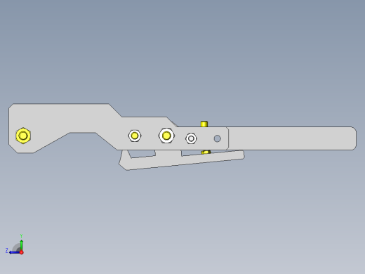 低尘凸轮固定夹右视缩略图
