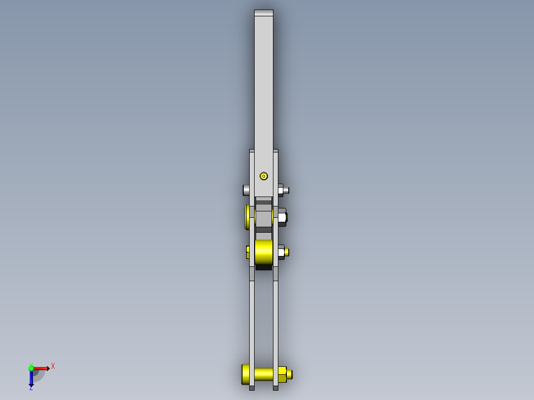 低尘凸轮固定夹俯视图