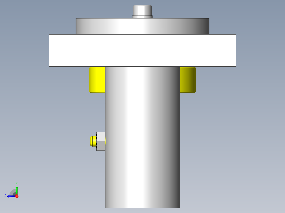 接合用定心夹具右视图