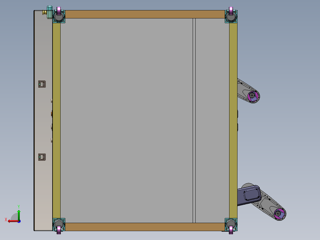 手机平面度检测项目含bom sw17可编辑后视图