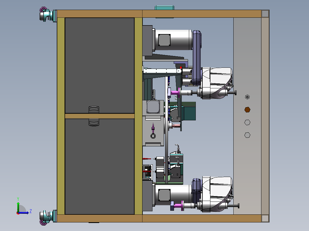 手机平面度检测项目含bom sw17可编辑左视图