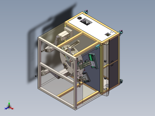手机平面度检测项目含bom sw17可编辑正等轴测缩略图