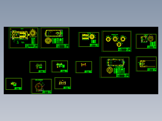3000风量Vocs废气RCO直燃式焚烧装置整套制作图cad图纸
