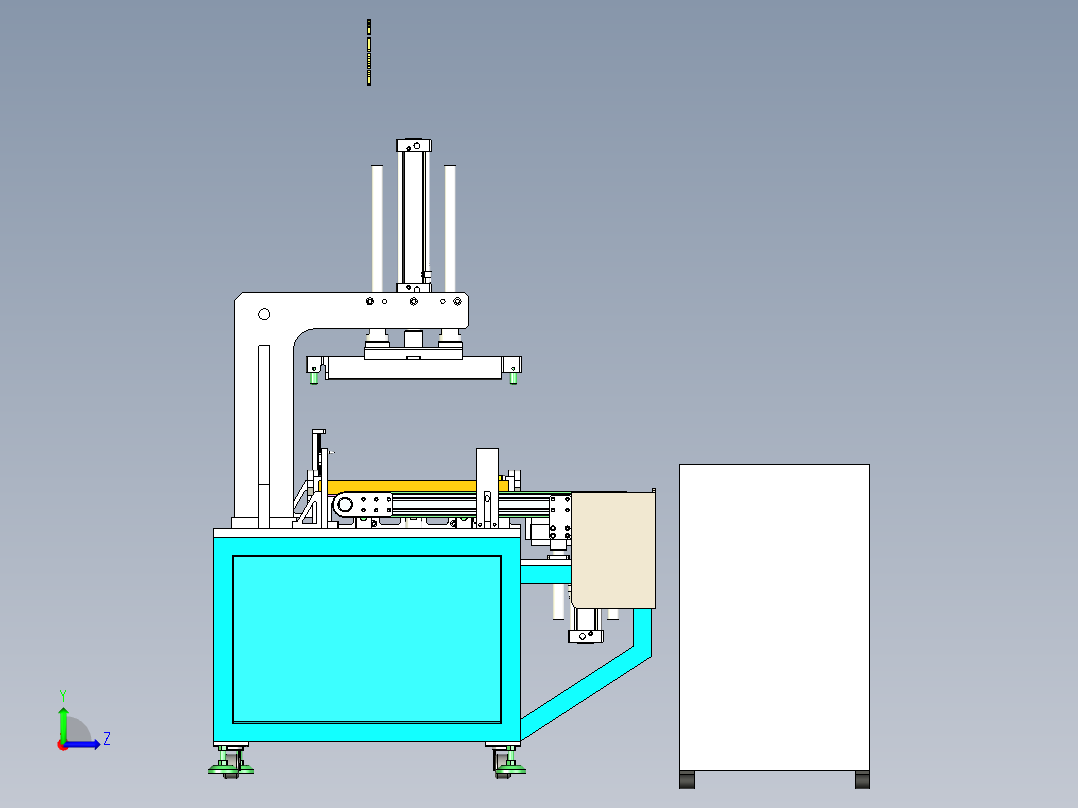 A17_通用外壳折弯机SW2016左视图