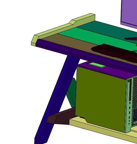 卧室简约现代办公桌写字台