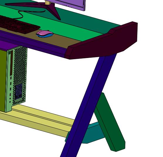 卧室简约现代办公桌写字台