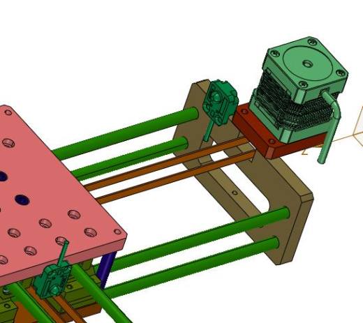同步带直线运动十字滑台模组缩略图