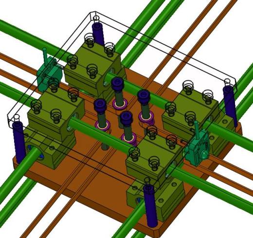同步带直线运动十字滑台模组缩略图