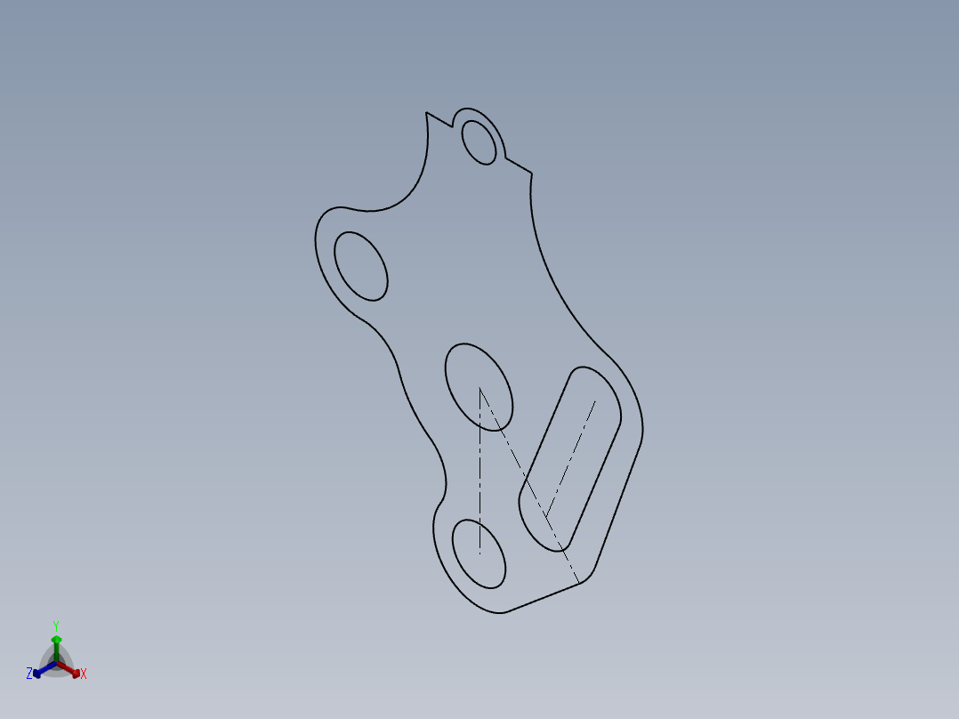 SW建模练习题-exercise 11正等轴测图