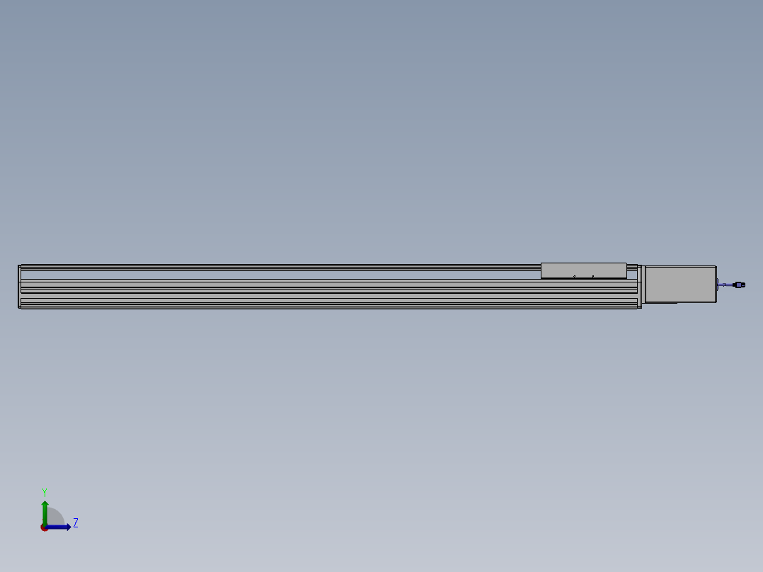精密模组MT220-L150-1300-L-M75-C4左视图
