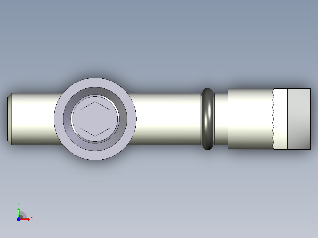 型材-BR 8-10 0_QUICK CONNECTOR KJN535464前视图