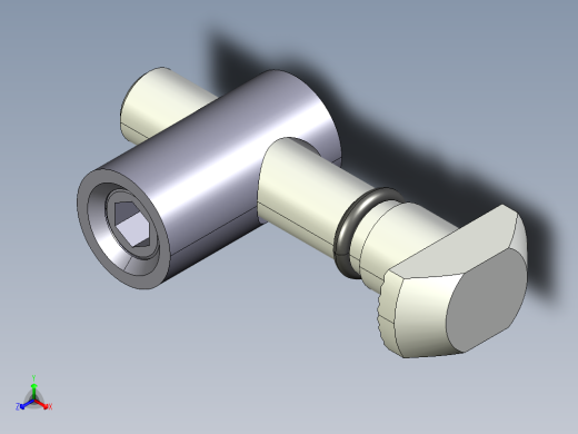 型材-BR 8-10 0_QUICK CONNECTOR KJN535464正等轴测缩略图