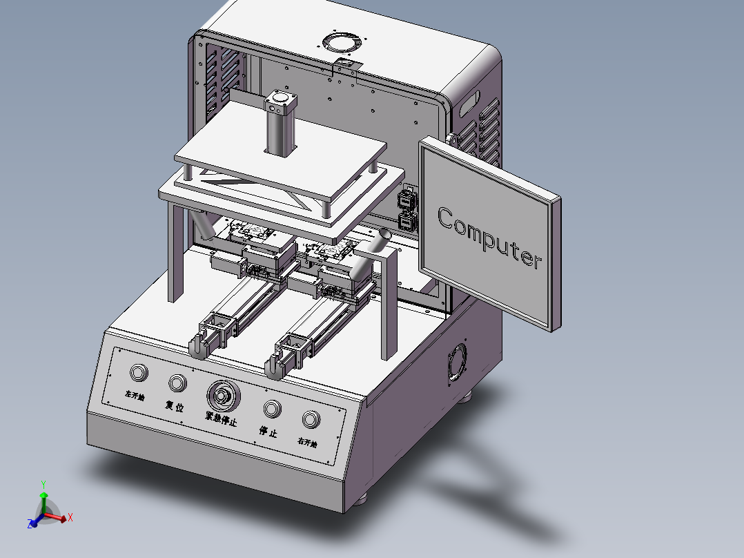 自动检测调焦机