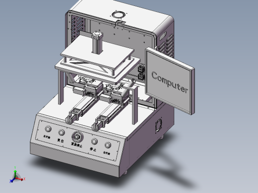自动检测调焦机