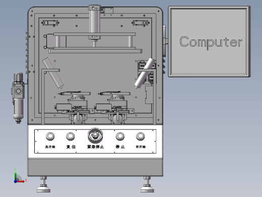 自动检测调焦机前视缩略图