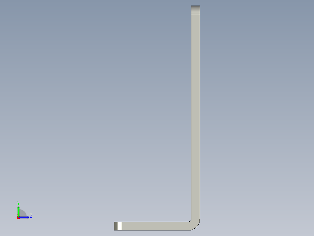 基恩士PZ-B81_kc图纸模型左视图