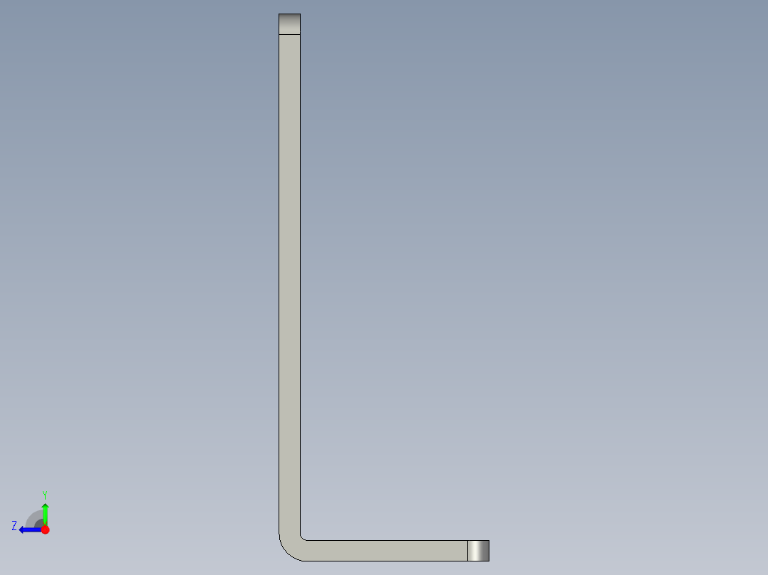 基恩士PZ-B81_kc图纸模型右视图
