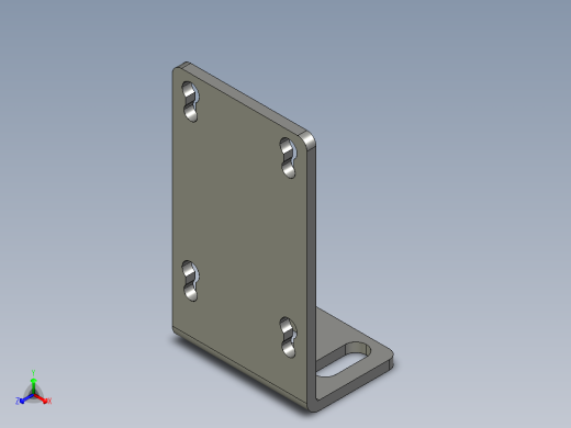 基恩士PZ-B81_kc图纸模型正等轴测缩略图