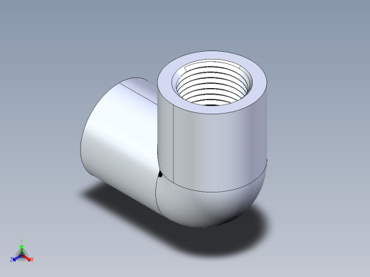 CPVC管件06-Sch80_90Elbow_SxFPT_9807-005 _0.5in