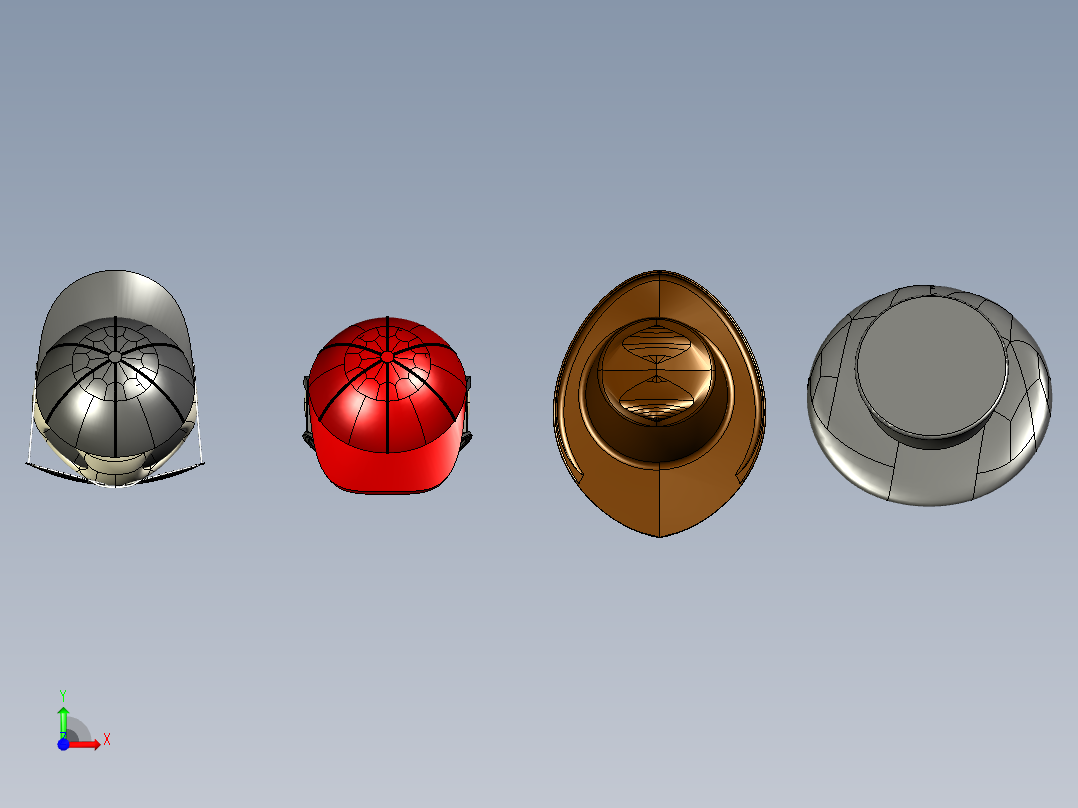 原创小可爱角色前视图