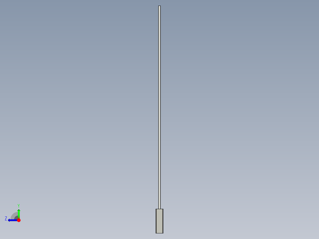 基恩士FU-50_kc图纸模型右视图