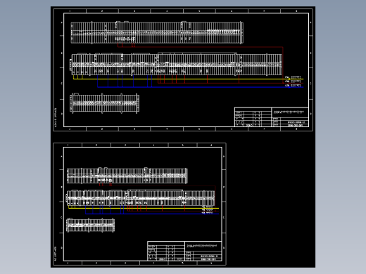 220kV母联及分段断路器汇控柜安装接线图(B066-500-0611)
