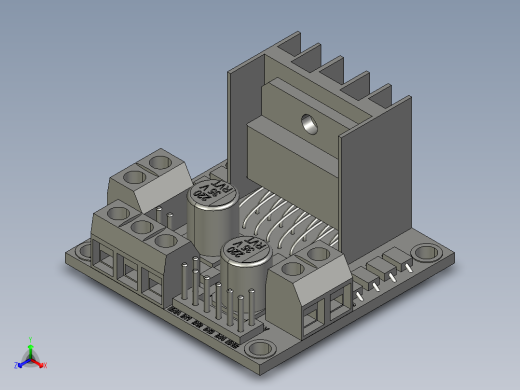 L298模块正等轴测缩略图