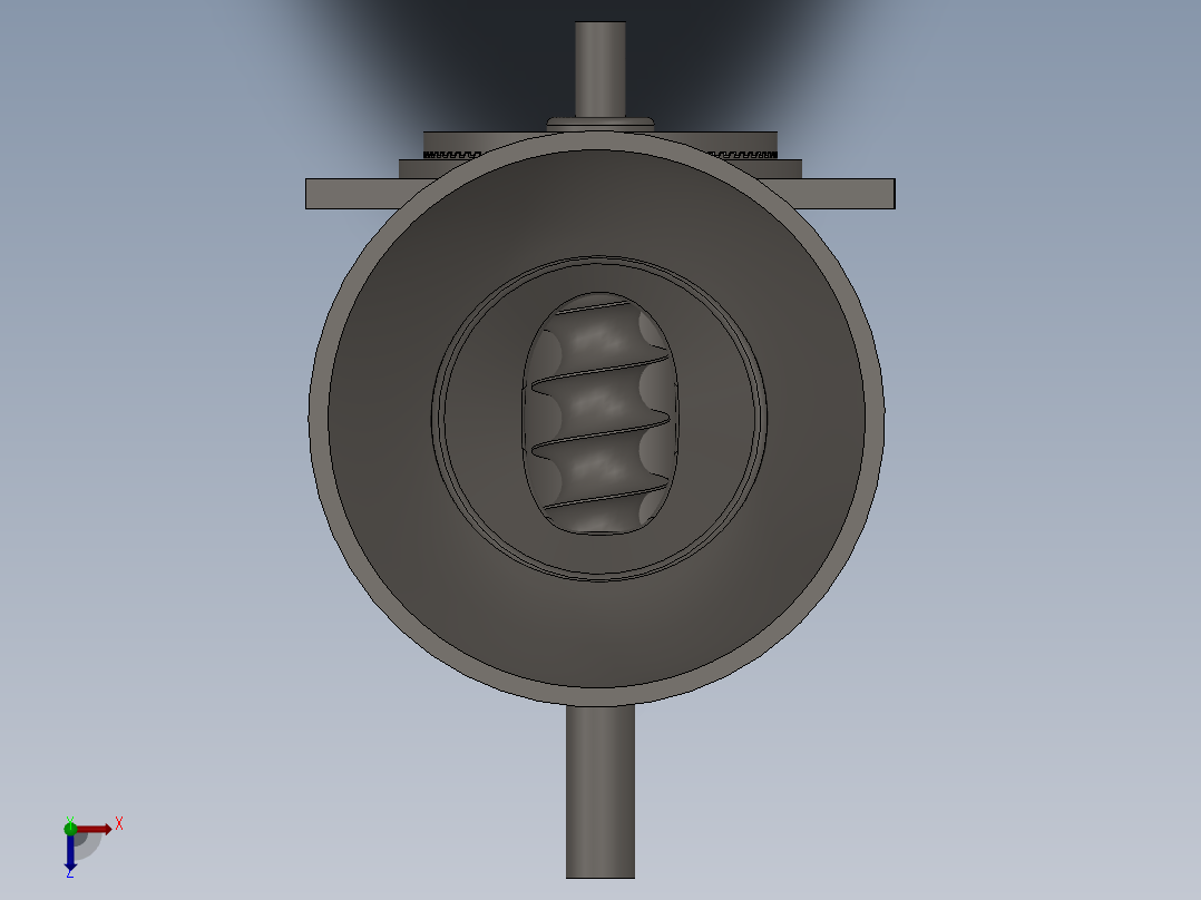 莫利con电机俯视图