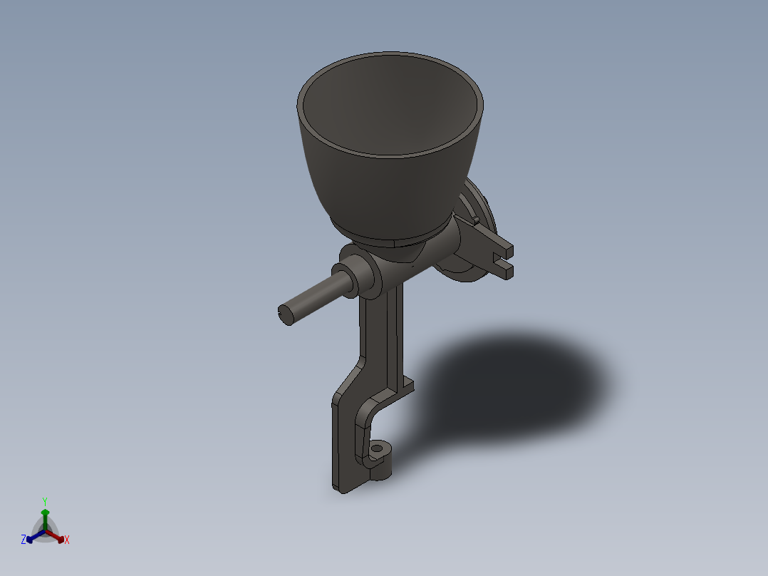 莫利con电机正等轴测图