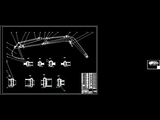 液压挖掘机工作装置及液压系统设计缩略图