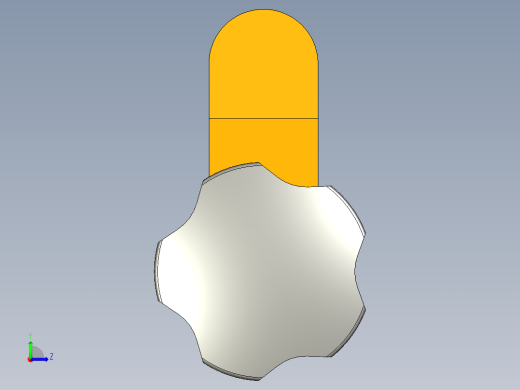 鎖VC.309-3D多系列多零件图纸模型左视缩略图