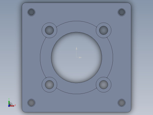 模组KK-60-F4 57步进电机板.SLDPRT前视缩略图