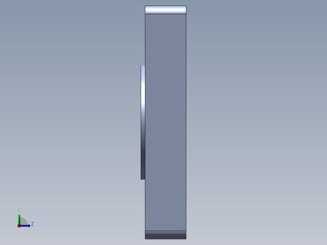 模组KK-60-F4 57步进电机板.SLDPRT左视图