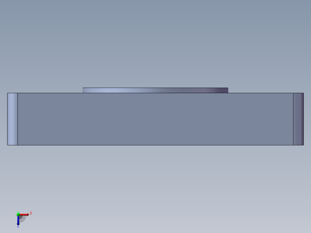 模组KK-60-F4 57步进电机板.SLDPRT俯视图
