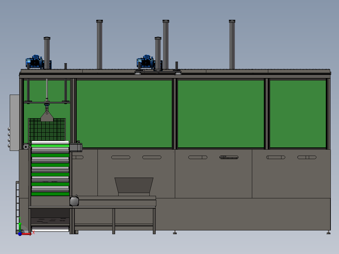 移栽清洗机sw21前视图