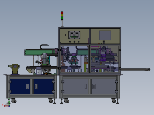 自动贴绝缘膜贴条码设备动力电池贴PET保护膜机后视缩略图